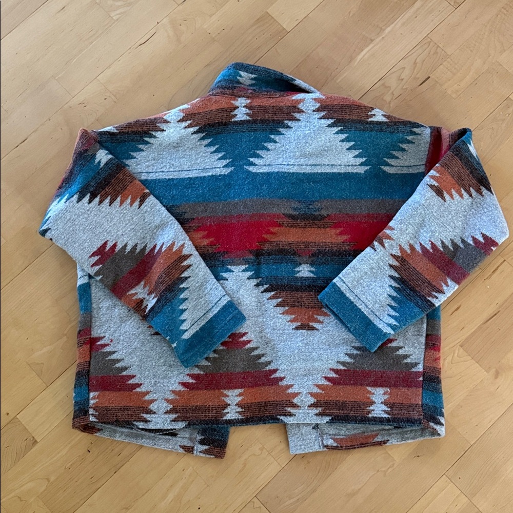 Multicolor Tribal Pattern Jacket - image 4